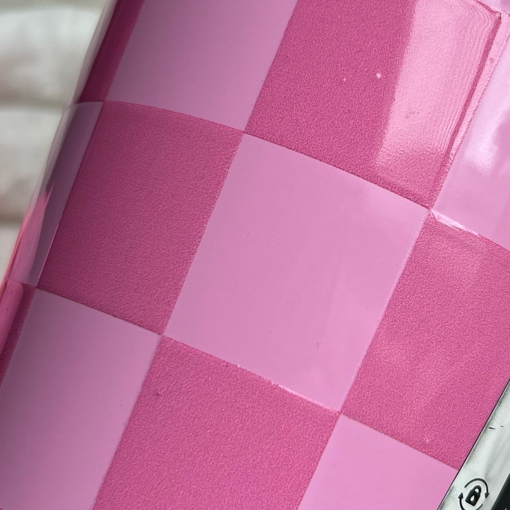 Brumate 💖 PINK CHECKERS 30oz Era Stainless Steel Tumbler NWT - Picture 5 of 8